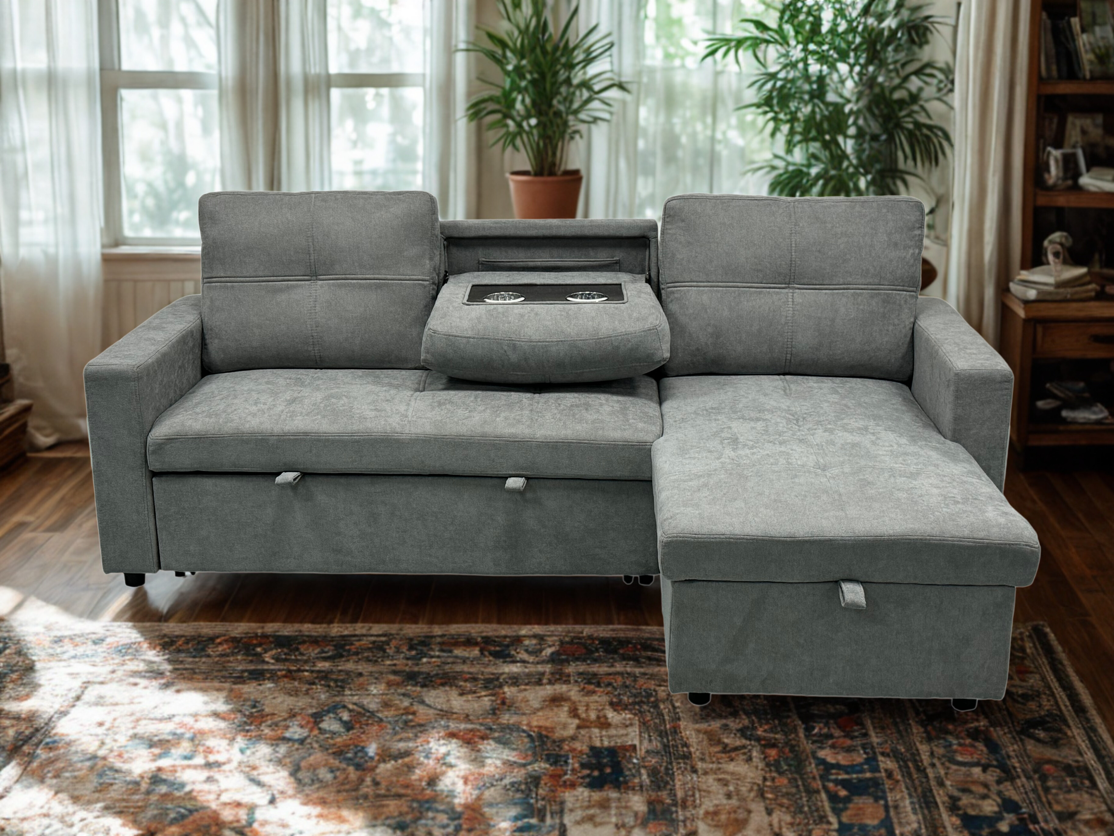 Caesar Pullout — bed extended